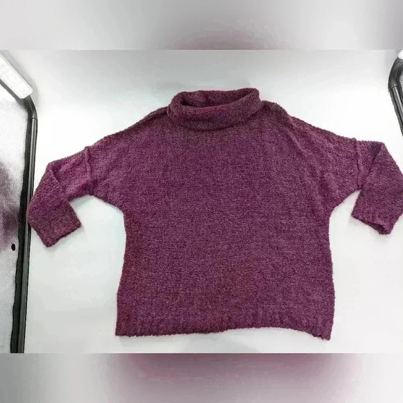 Free People She's All That Knit Alpaca Blend Turtleneck Sweater Women's Medium - Picture 1 of 11